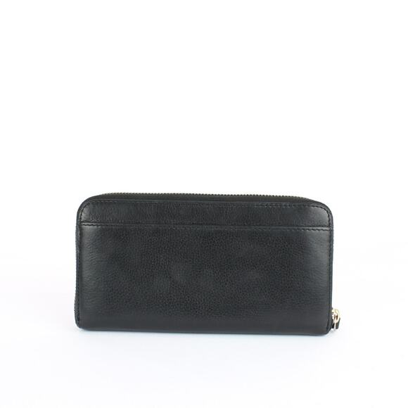 Ugg Black Leather Zip Wallet - Picture 2 of 5